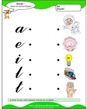 Resim İle Sesi Eşleştir Eşleştir